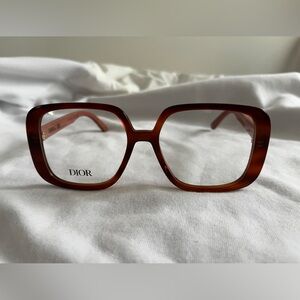 NEW CHRISTIAN DIOR LAPARISIENNEDIORO S1I 2500 HAVANA AUTHENTIC EYEGLASSES 55-17